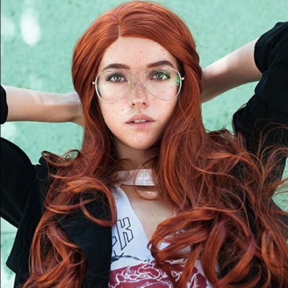 💫GINGER 24” BODY WAVY CURLYLACE FRONT WIG💫 NWT